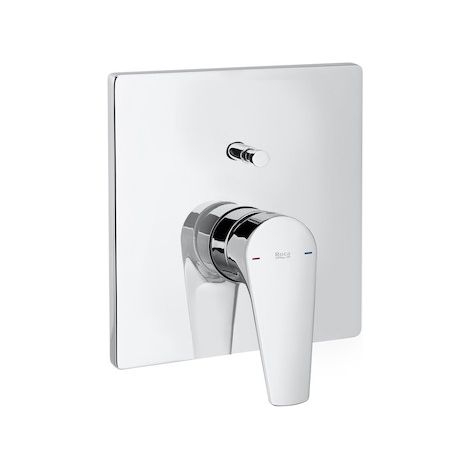 ROCA A5A0B90C00 ATLAS Grifo Monomando Empotrado Baño/Ducha con Inversor Automático Cromo - ref: A5A0B90C00 (1/2)