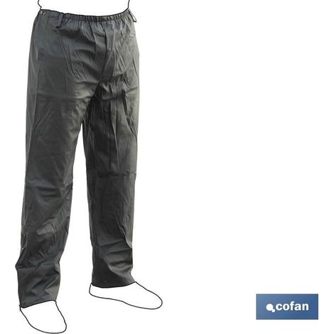 Pantaloni antipioggia cofan rain pants impermeabile flessibile