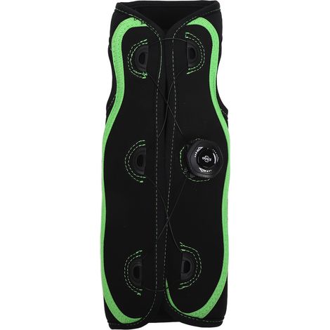 Attelle pouce-poignet ajustable plaque aluminium entorse soutien avant-bras vert citron taille S 13-17cm (1/5)
