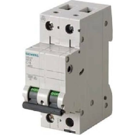 Disyuntor modular siemens 2p 6ka 16a 5sl62167bb