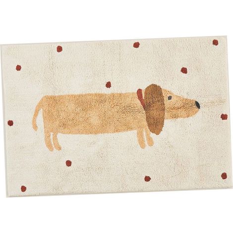 Tapis de chevet en similicachemire, moquette antidérapante pour salon, chambre, couloir, type 1, 40x60cm / 15,7x23,6 pouces (1/5)
