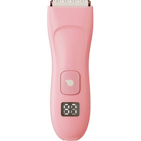 Tondeuse électrique pour poils pubiens et corporels féminins, tondeuse bikini, épilation indolore et efficace, rose et facile à utiliser (1/5)