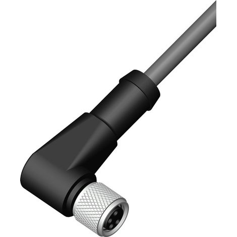 Connecteur industriel pré-câblé RS PRO 4 conducteurs , Prise femelle M8 Femelle, 2m ( Prix pour 1 )