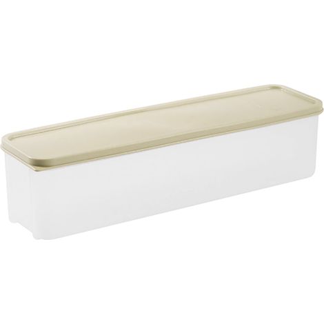 Boîte De Rangement Pour Pâtes - Boîte Transparente À Couvercle Hermetique - Pour Spaghetti Et Pâtes Sèches - Capacité 2330 G - 1 Pièce (1/5)