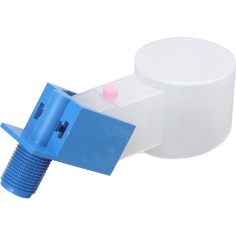 Vanne de contrôle de niveau d'eau ABS filetage externe G1/2 flotteur automatique pour réservoir d'eau entrée latérale (1/5)