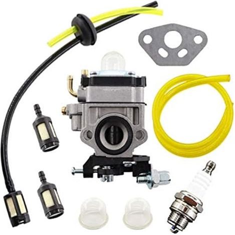 Kit di riparazione del carburatore adatti ai decespugliatori AL-KO BC410, BC4535 e BC4125, comprensivi di tubi del carburante e filtro per il motore. (1/5)