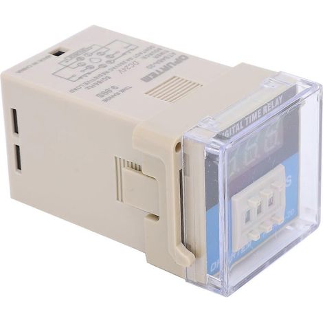 Zeitrelais mit digitaler LED-Anzeige, einstellbarer Zyklusverzögerungsbereich 0,1 s – 99,9 s, ATS48A-20DC24V