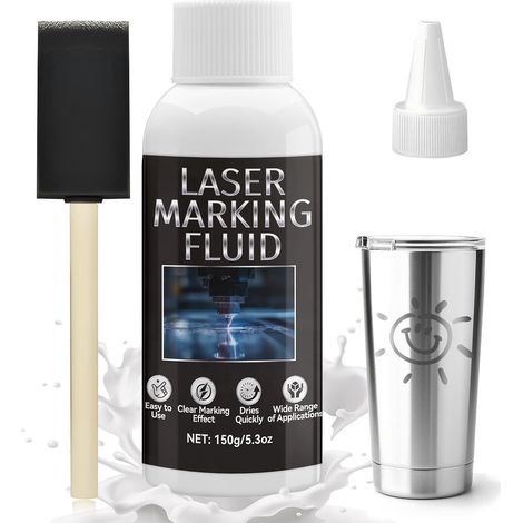 Fluide de Gravure Laser, Gravure Laser,pour Gravure Laser sur Métal (1/5)