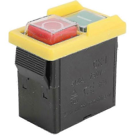Interrupteur d'arrêt d'urgence universel 250 V, coupe-circuit de sécurité étanche CK1/250 V pour équipements industriels (1/5)