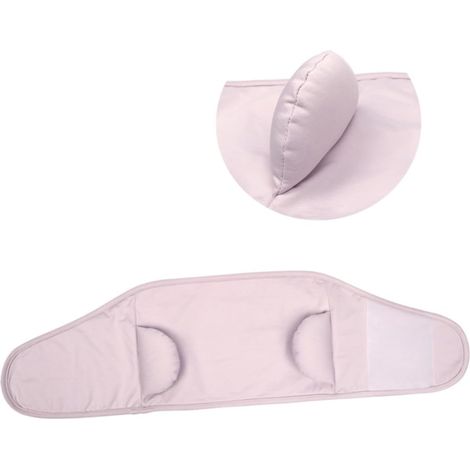 Couverture D’emmaillotage Bébé Beige en Coton, Ajustable et Portable (1/5)