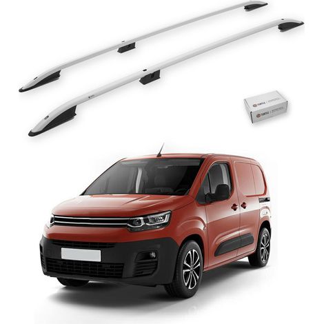 TURTLE kompatibel mit Citroen Berlingo 2019-2025 / Lange Version Dachreling Crown Grau (1/5)