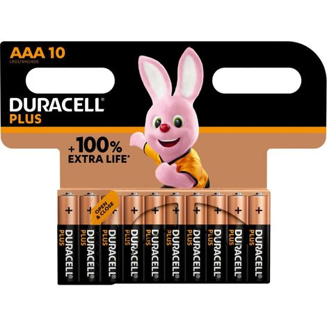 PILA DURACELL POWER BOOST LR03-AAA BL.10