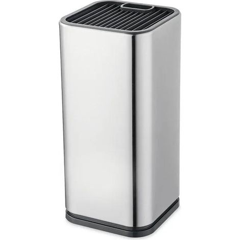 Porte-couteaux créatif en acier inoxydable, support de rangement avec insert gratuit (aléatoire) (1/5)