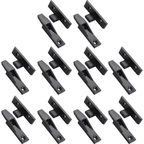 10 fixations pour panneaux de meubles de cuisine, clips à clipser (1/5)