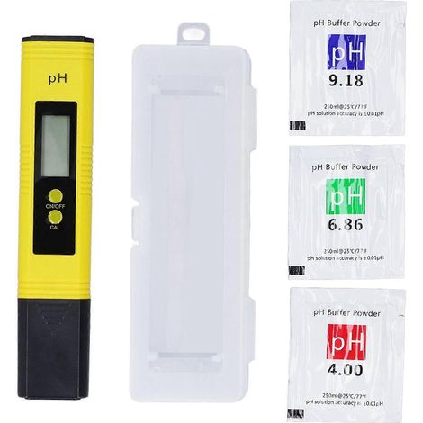 pH-Tester-Stift, präzise Messung, automatische Hintergrundbeleuchtung, tragbares pH-Messgerät, Wasserqualitätsprüfer 0 bis 14 pH