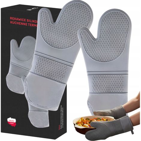 2.2 Guanti in silicone, 2 pezzi (grigi) (1/5)