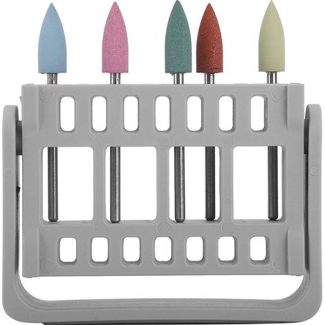 Présentoir pour têtes de meulage d'outils à clous, boîte de rangement pour 16 têtes de meulage (1/4)