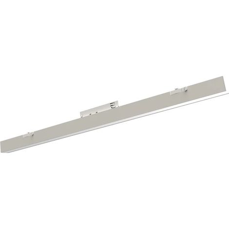 TrAdE Shop Traesio - Plafoniera Lampada Barra Lineare Led Per Binario Trifase 40w Cct 3in1 110° Ip20 Dl36120-3c - Bianco (1/5)