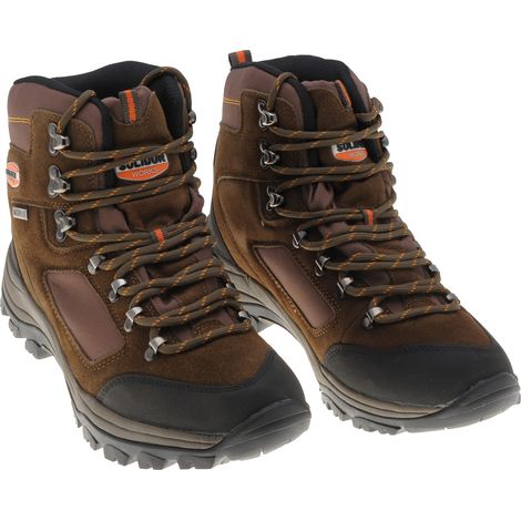 Chaussures montantes de marche avec membrane imper respirante, renfort avant et arriere GINKO - SOLIDUR - Marron - 43 - taille: 43