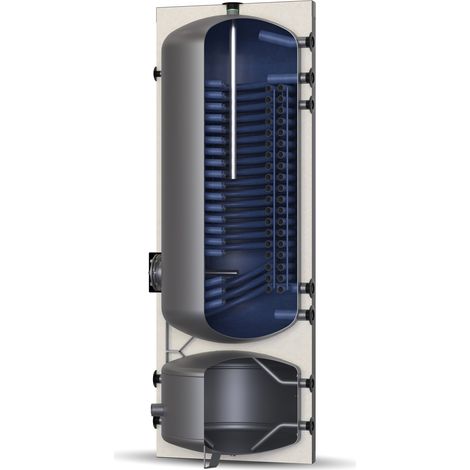 Solarbayer Wärmepumpen Doppelspeicher WP-Kombi 400/130 Kombispeicher (1/5)