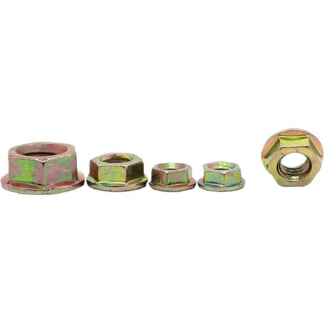 Frein-filet, 5/10/20 pièces M3 M4 M5 M6 M8 M10 Acier au carbone (1/5)