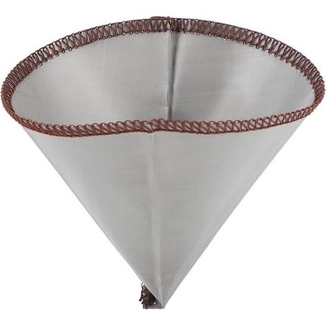 Edelstahl-Pour-Over-Filter – Feinmaschiger konischer Kaffeefilter für die manuelle Kaffeezubereitung (1/5)