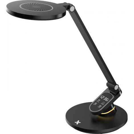 LuminaraFlex 10W Dimmbare LED-Schreibtischlampe Schwarz