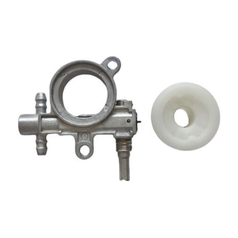 1jeu Pompe à Huile pour Tronçonneuse Scie à Chaîne 25cc 38cc pour Les Pièces de Rechange Scie à Chaîne (1/4)