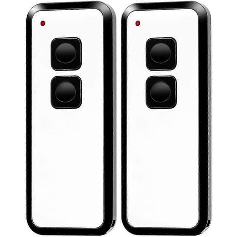 Télécommande de porte de garage 433,92 MHz, compatible avec les ouvre-portes de garage NOVOTRON 502 MAX43-2 et MINI (lot de 2). (1/5)