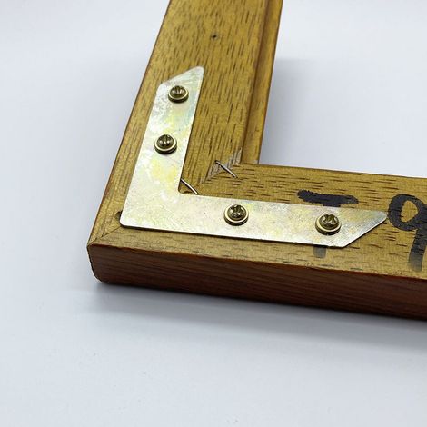 Cadre en bois, cadre photo, équerre en L, accessoires de quincaillerie pour meubles, fixations, connecteurs, cornière