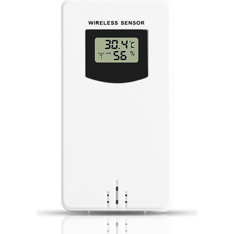 Temperatur- und Feuchtigkeitssensor-Hygrometer (drahtlos)