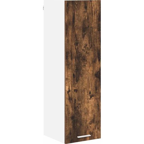 Armadio pensile di design moderno per cucina 30 x 31 x 100 cm in legno ingegnerizzato rovere fumo 020053373