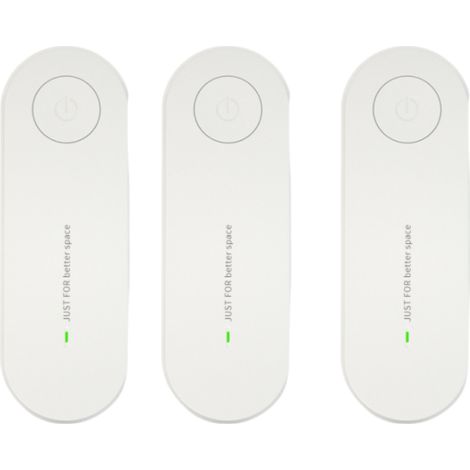 Générateur d'ions négatifs portable (lot de 3), purificateur d'air avec filtre pour éliminer les odeurs, les polluants et la poussière (voiture, chambre). (1/5)