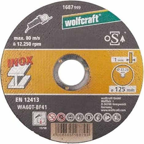 Dischi da taglio craft metallo 125 mm confezione 10 pezzi