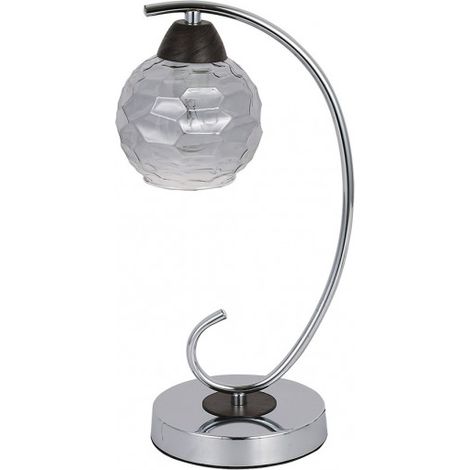 Lampada da tavolo modello ETNA cromo de 1 luce FABRILAMP (1/2)