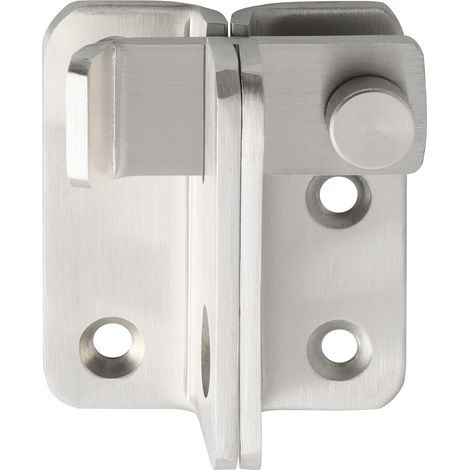 Des verrous pour portes coulissantes extérieures, portes à enroulement, loquets pour portes intérieures et verrous à bascule sont disponibles (argent, Ouvrir à droite). (1/4)