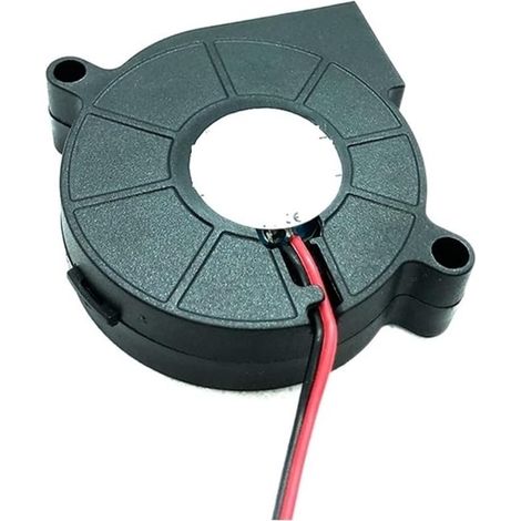 ventilateur soufflant 5015 ventilateur 12v 24v Ender 3 ventilateur 50mm ventilateur à huile double roulement à billes ventilateur ventilateur refroidisseur ventilateur 2 broches 3d imprimante pièces 5 (1/5)