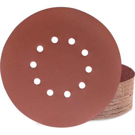 Schleifscheiben 225mm Klett 10 Loch 240 K&xF6rnung 40 St&xFCck (1/5)