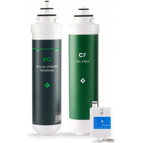 Conjunto de filtros CF + RO + Mineral