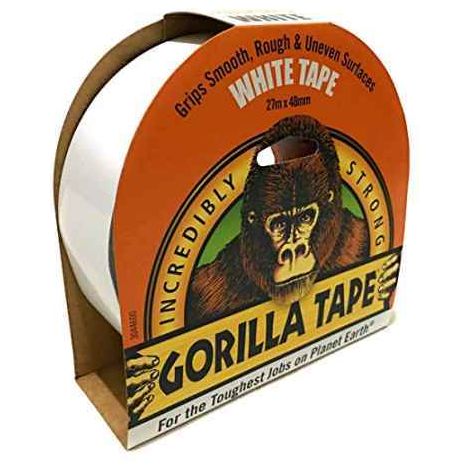 Gorilla Sports Cinta de Reparación blanca 48 mm x 27 m