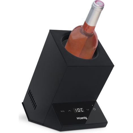 HKoenig - Enfriador de botellas de Vino LVX26, hasta 9 cm de diámetro, 72 W (1/5)