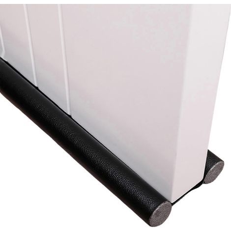 Joint d'étanchéité de bas de porte flexible anti-bruit de vent, bloqueur d'étanchéité sous porte, joint d'étanchéité avec éponge de 2,5 cm de diamètre (1/5)