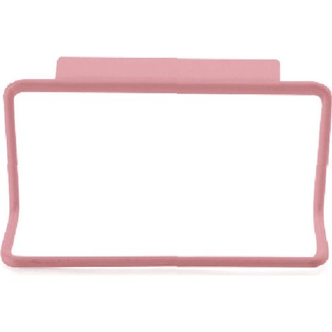 Porte-Serviette Arrière De Porte De Placard - Support À Lingettes Non Marquant En PP - Pour Cuisine Salle De Bain Et Rangement Ménager - 1 Pièce
