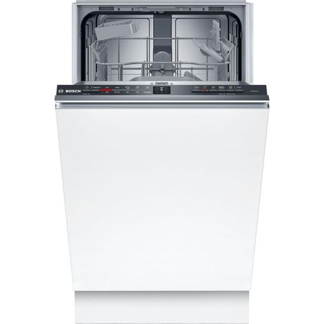 Bosch – Lave-vaisselle tout intégrable 45cm 10 couverts 46dB – Moteur EcoSilence Drive – Home Connect – SPV2HKX42E