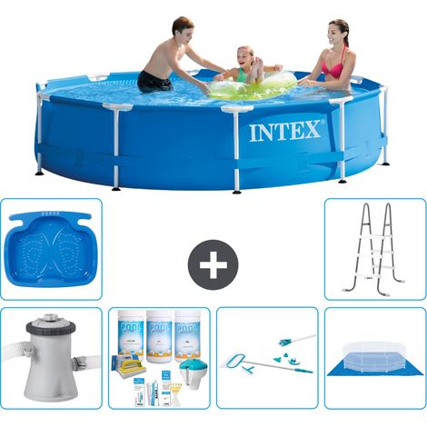 Intex Piscine Tubulaire Ronde - 305x76 cm - 7-pièces S21022 (1/5)