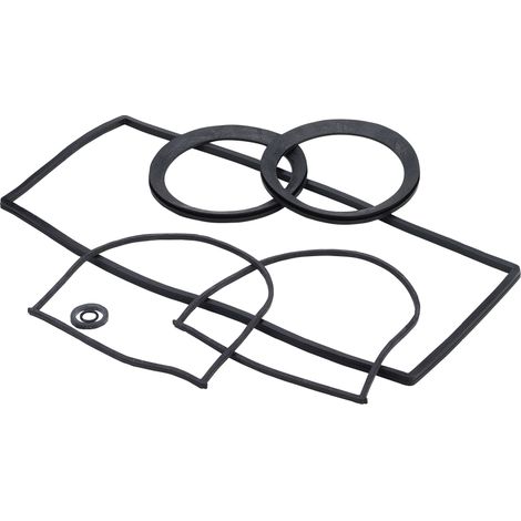 Kit de pièces de rechange 4987.39 en caoutchouc noir 100/125 mm