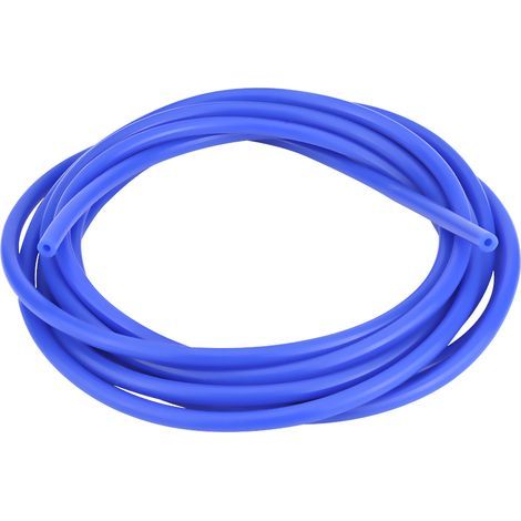 Voiture Auto 4mm 5 mètres Silicone Tube à Vide Tuyau Tuyau Silicone Tube Universel Bleu (1/5)
