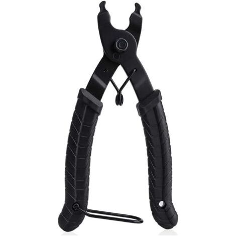 Lien De Vélo Pince, Chain Plier Chaînette Manquante 2 en 1 Opener Closer Remover Pince/Outil De Chaîne De Vélo Compatible avec Toutes Les Chaînes De Réparation De Vitesse