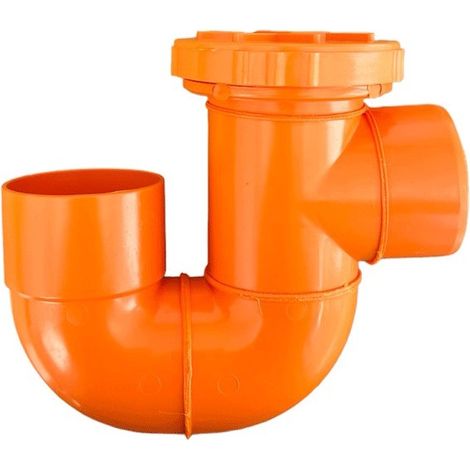 Sifone verticale aperto in pvc : Diametro - 160