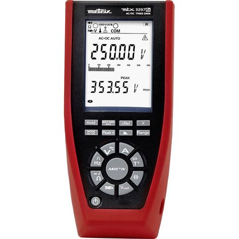 Metrix MTX 3297Ex Multimetro portatile digitale Protetto Ex CAT III 1000 V, CAT IV 600 V Display (Counts): 60000